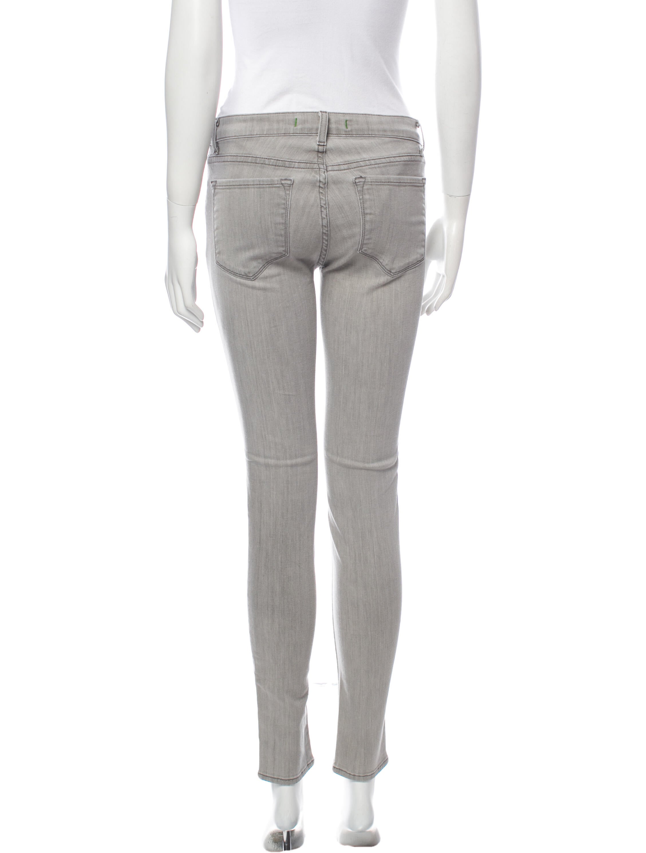 J Brand Mid-Rise Skinny Leg Jeans